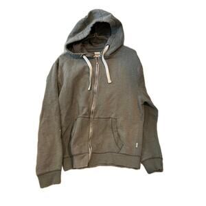 Manguun Gray Full Zip Hoodie Womans XL